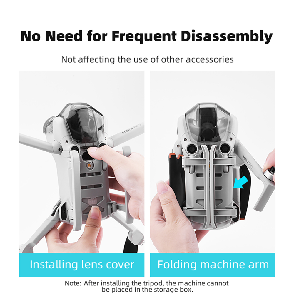 BRDRCFoldableExtendedHeighten25mmLandingGearSkidLegsProtectorSupportforDJIMini4PRORCDroneQuadcopter-2007281-9