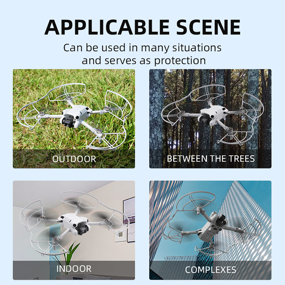 BRDRCQuickReleaseAnti-CollisionPropellerPropsGuardProtectionCoverforDJIMini4PRORCDroneQuadcopter-2004876-3