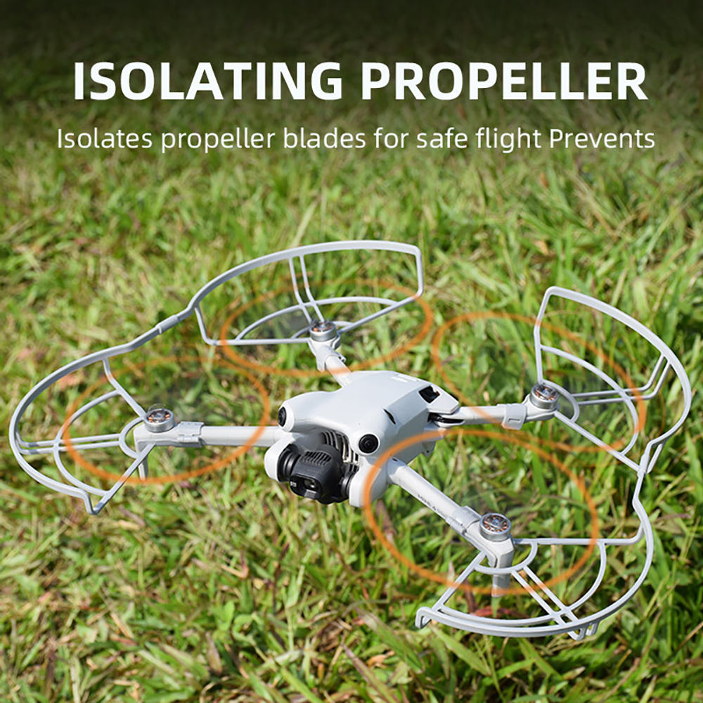 BRDRCQuickReleaseAnti-CollisionPropellerPropsGuardProtectionCoverforDJIMini4PRORCDroneQuadcopter-2004876-5
