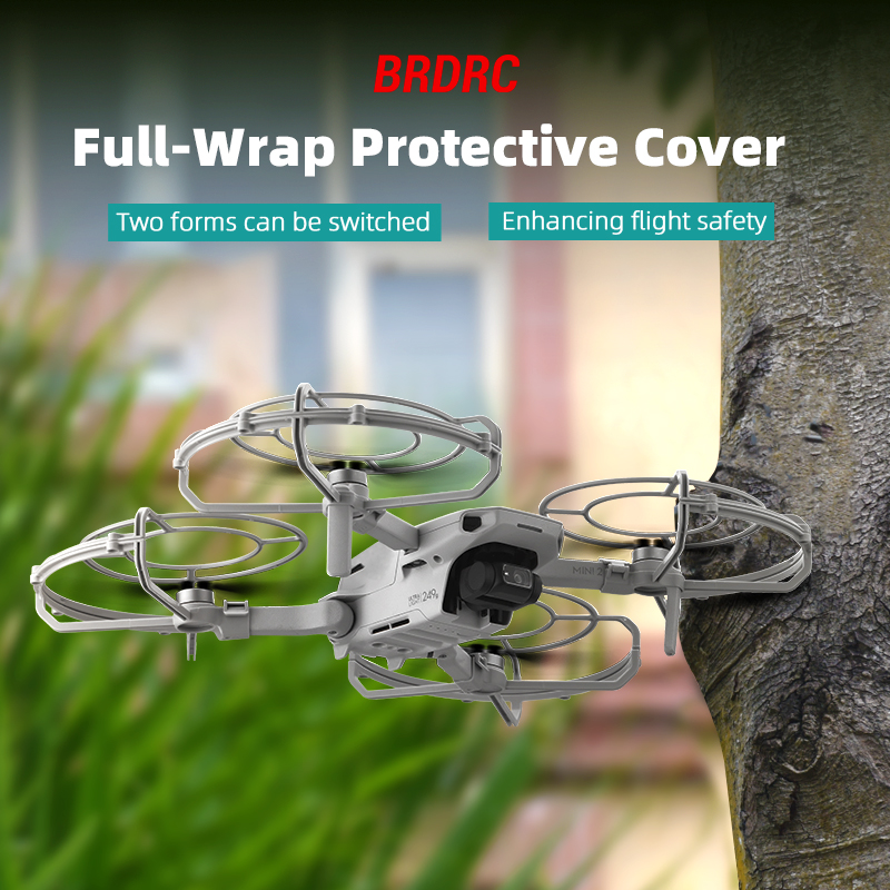 BRDRCQuickReleaseFull-WrapAnti-CollisionPropellerPropsGuardProtectionCoverforDJIMini2SEMini2MavicMin-1987556-1