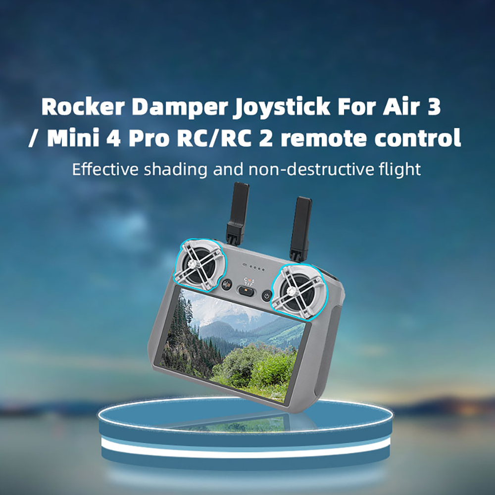 BRDRCRemoteControlRockerDamperJoystickSticksThumbResistorProtectorforDJIMini4PROAIR3RCRC2ScreenContr-2005178-1