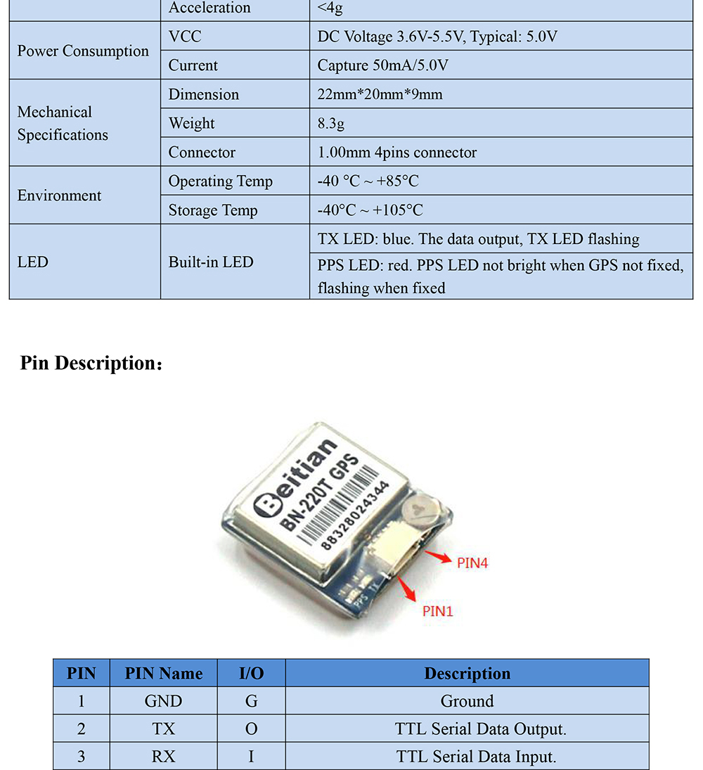 BeitianBN-220TGPSGLONASSModuleForAPMPixhawkCC3DNaze32F3F4FlightControllerRCDroneAirplane-1446169-3