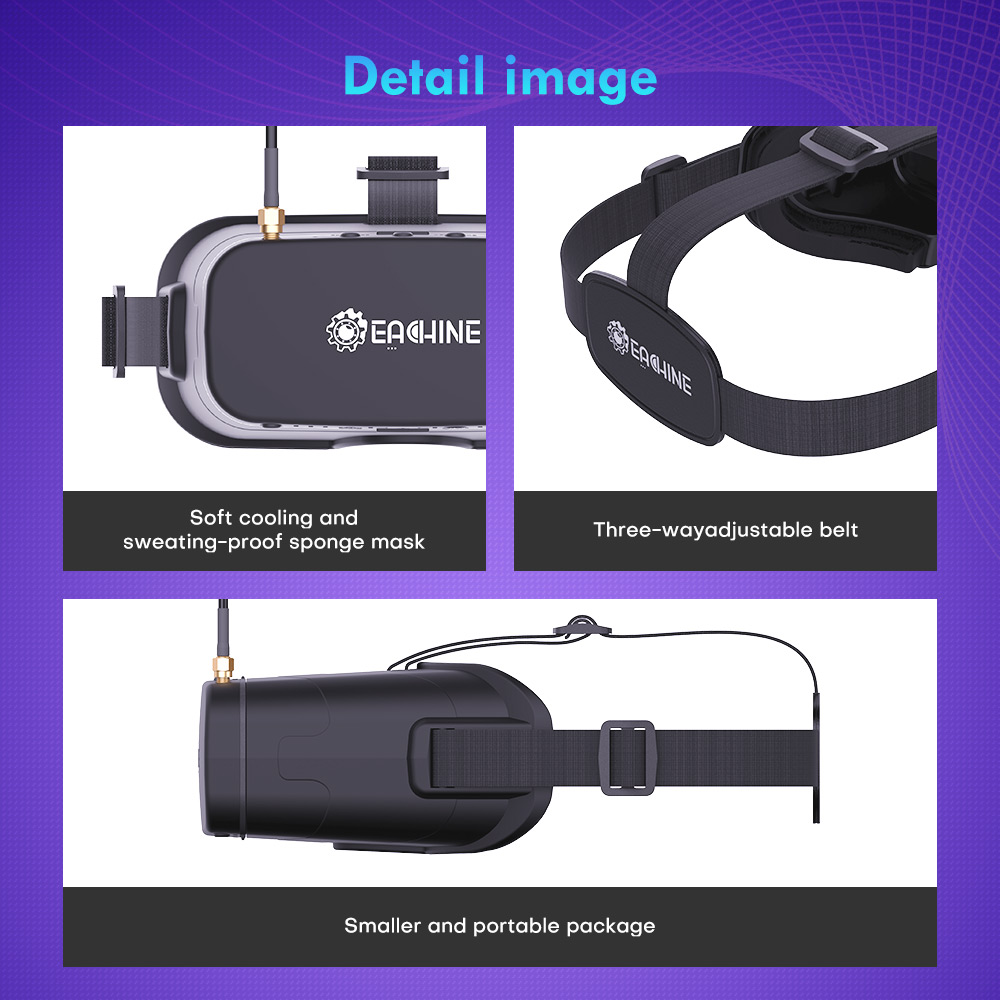 EachineEV800DMVarifocal58G40CHDiversityFPVGoggleswithHDDVR3Inch900600VideoHeadsetBuildin2000mAhBatte-1553838-11