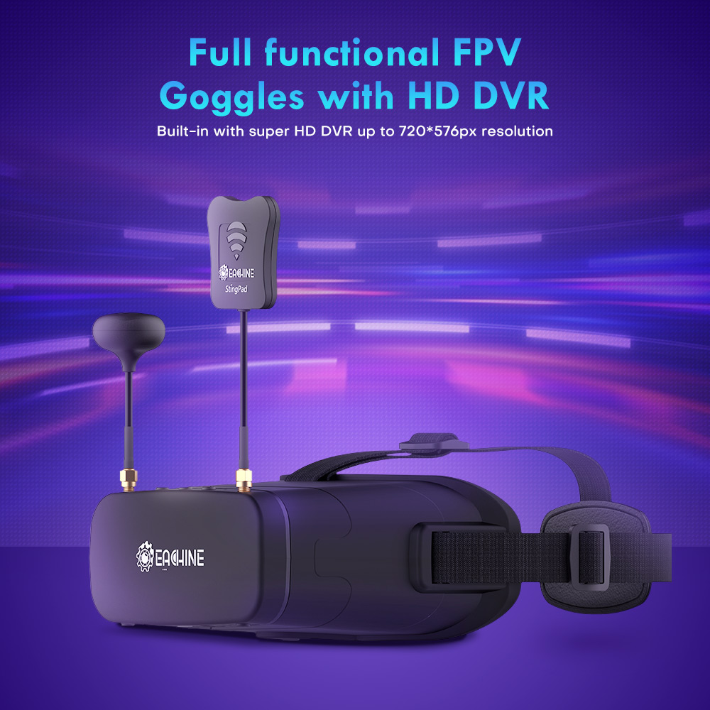 EachineEV800DMVarifocal58G40CHDiversityFPVGoggleswithHDDVR3Inch900600VideoHeadsetBuildin2000mAhBatte-1553838-4
