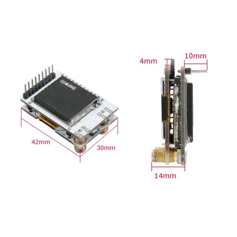 EachinePRO58RXDiversity40CH58GOLEDSCANVRXFPVReceiverforFatSharkGoggles-1160357-4