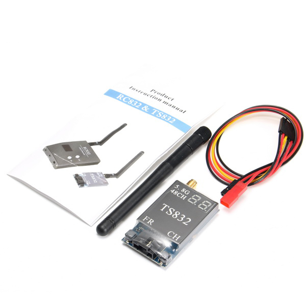 EachineTS832Boscam58G48CH600mW74-16VWirelessTransmitterWRC83258G48CHWirelessAVReceiverforRCDrone-1079941-4