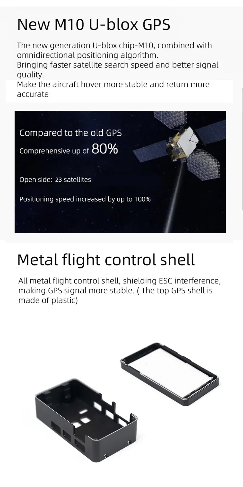 FLYWINGFW200H1V2UpgradedFlightControllerM10U-bloxGPSModule-2000235-1
