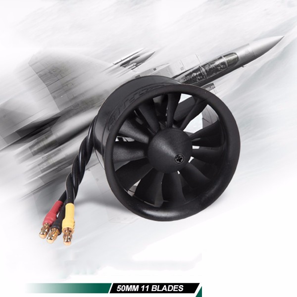 FMS50mm11BladesDuctedFanEDFWith2627KV4500KV54003S4SBrushlessMotor-1115809-1