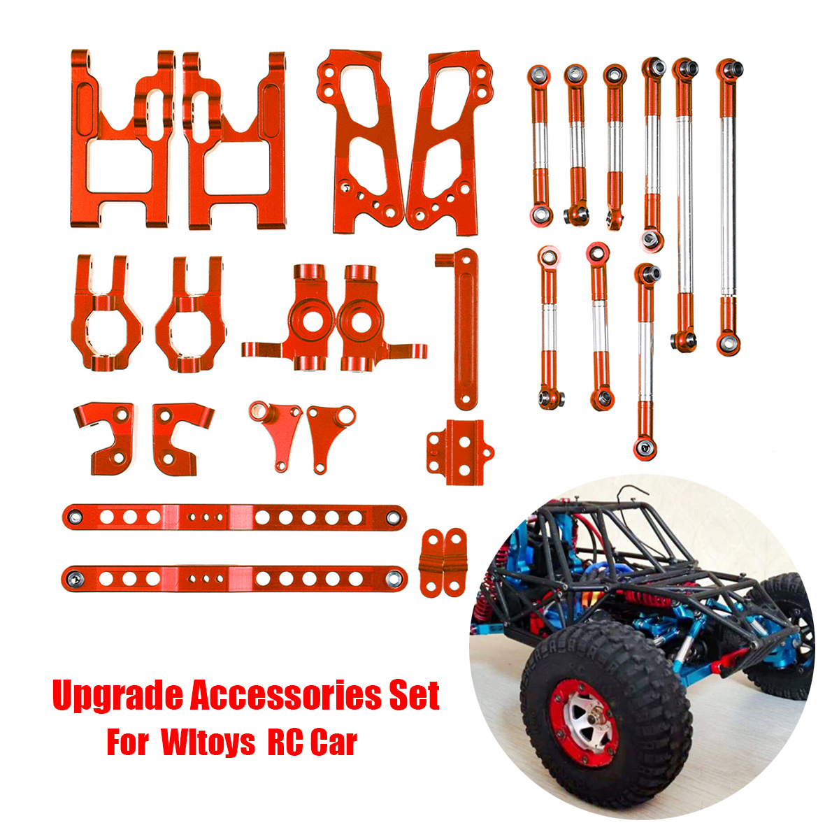 FeiyueFY0306WLtoys1242712428DesertVendorKitFullUpgradeAccessories112RcCarPartsRed-1707706-7