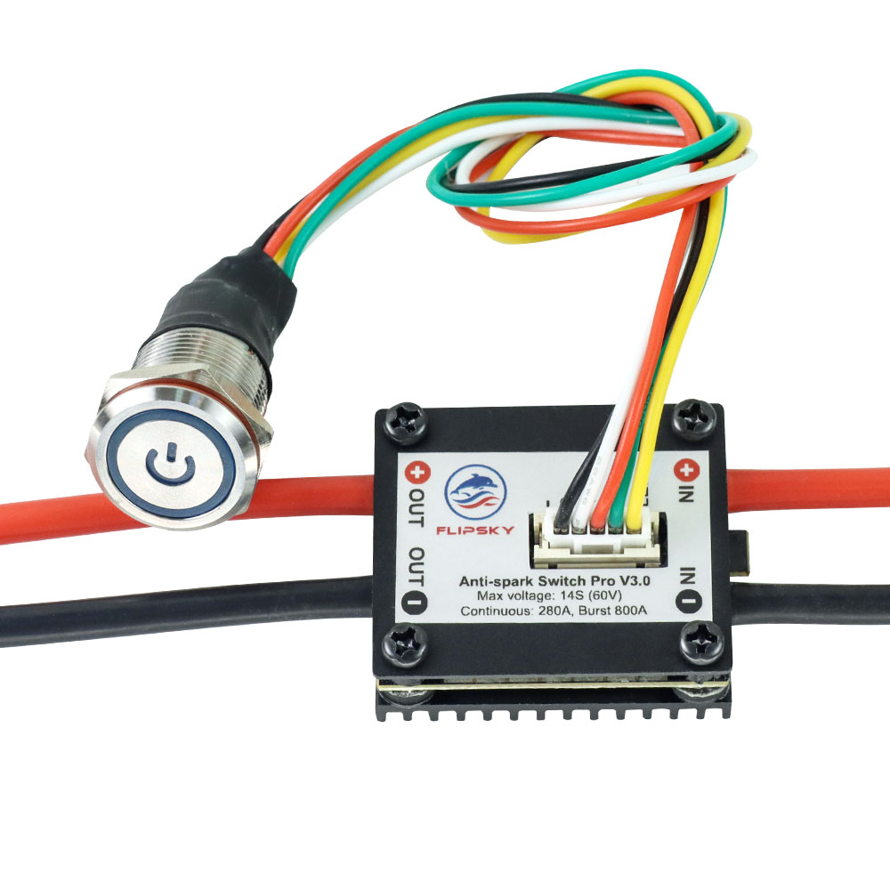 FlipskyAntisparkSwitchProwithAluminumPCBV30200AforElectricSkateboardEBikeScooterRobotsRCCarModelsPar-1990236-4