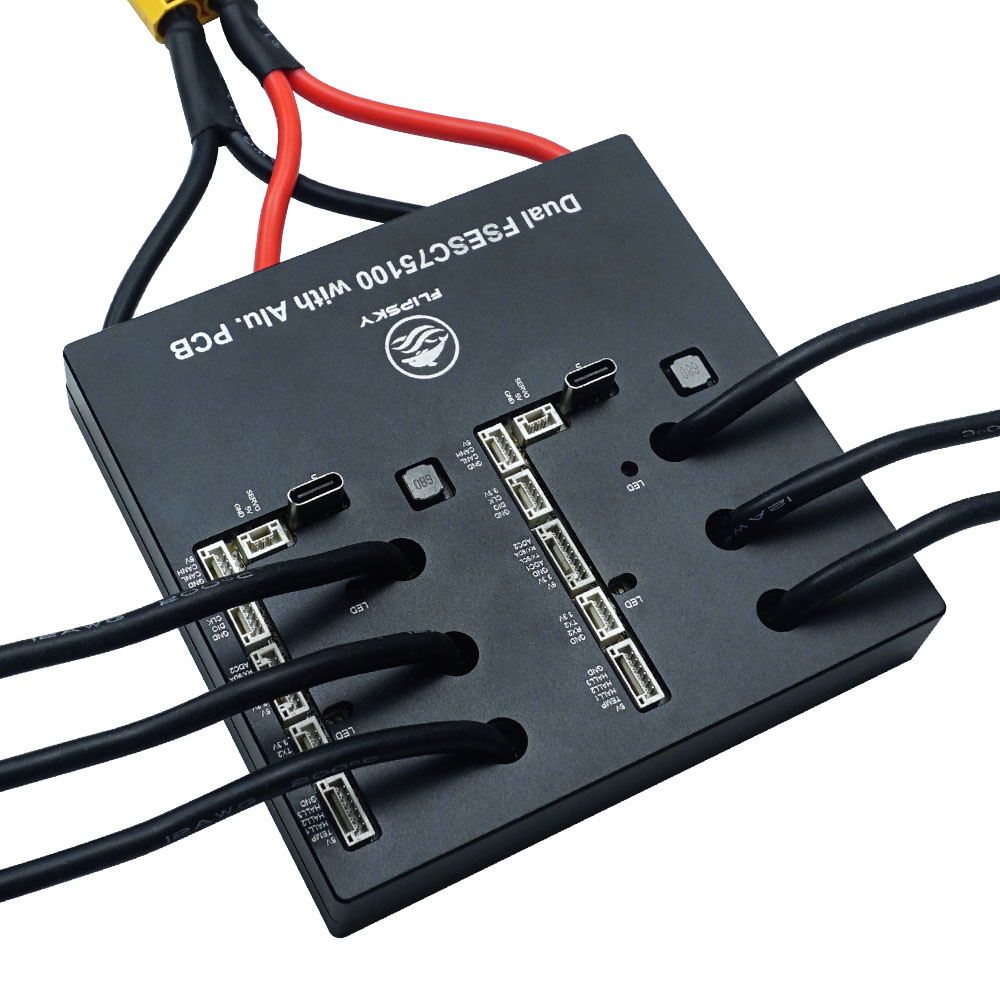 FlipskyESCDual75100withAluminumPCBforElectricSkateboardScooterEbikeSpeedControllerRCCarsModelsParts-1972534-5