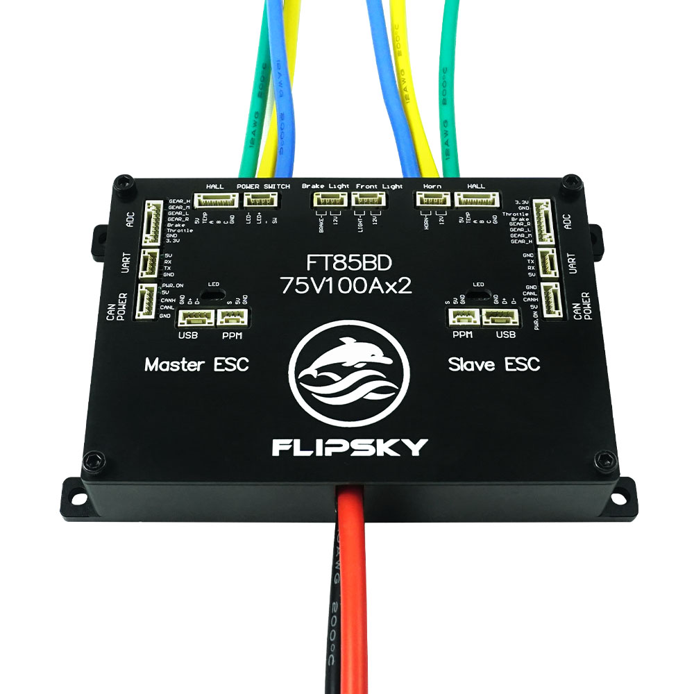 FlipskyFT85BDESCWithAluminumCaseNON-VESCForElectricSkateboardScooterEbikeSpeedControllerElectricMoto-2008388-7