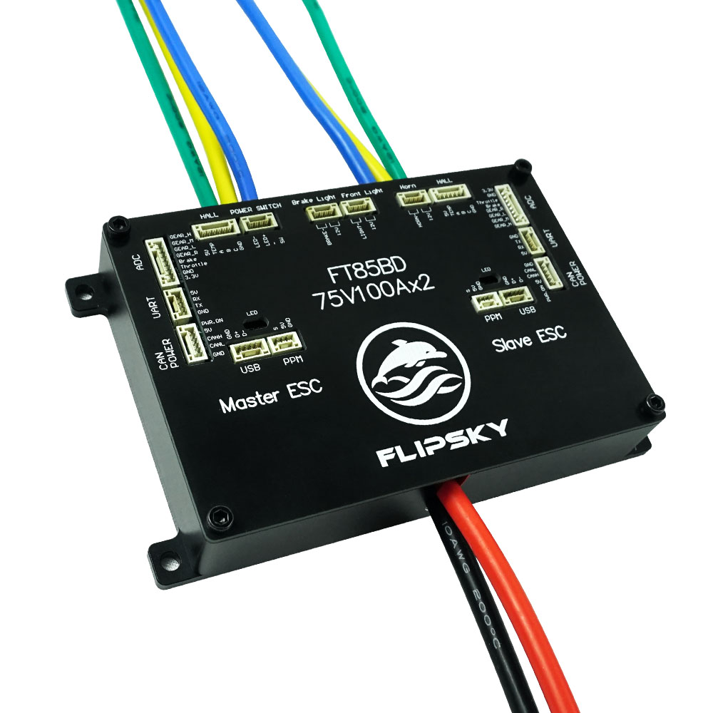 FlipskyFT85BDESCWithAluminumCaseNON-VESCForElectricSkateboardScooterEbikeSpeedControllerElectricMoto-2008388-9