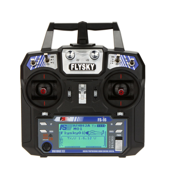 FlySkyFS-i624G6CHAFHDSRCRadioTransmitterWithFS-iA6BReceiverforRCFPVDroneEngineeringVehicleBoatRobot-983537-2