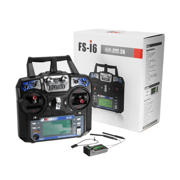 FlySkyFS-i624G6CHAFHDSRCRadioTransmitterWithFS-iA6BReceiverforRCFPVDroneEngineeringVehicleBoatRobot-983537-12
