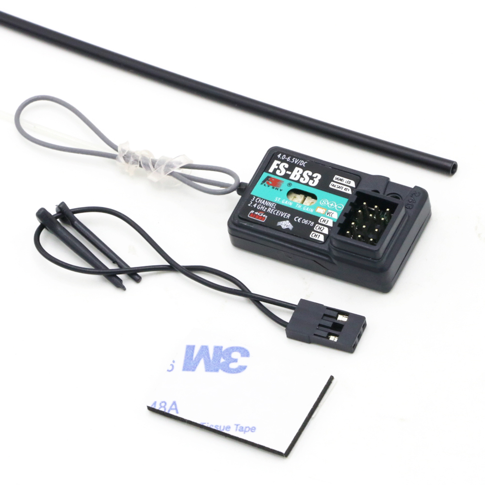 FlyskyFS-BS324GHz3CHAFHDSRCReceiverwithGyroStabilizationSystemforFlyskyFS-IT4SIT4FS-GT2FS-GT2EGT2FTr-1989261-7