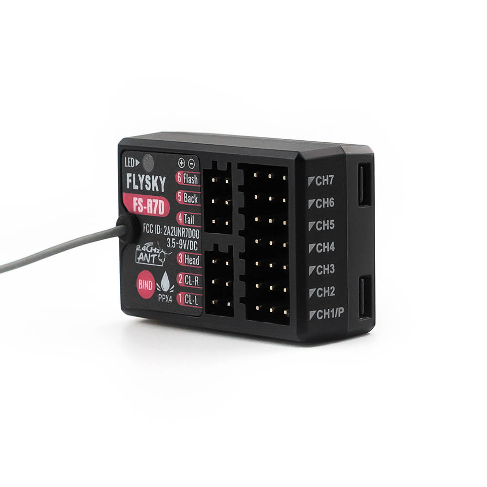 FlyskyFS-R7D24GHz7CHANTProtocolPWMPPMOutputLightGroupReceiverforFS-G7PTransmitter-1977009-2