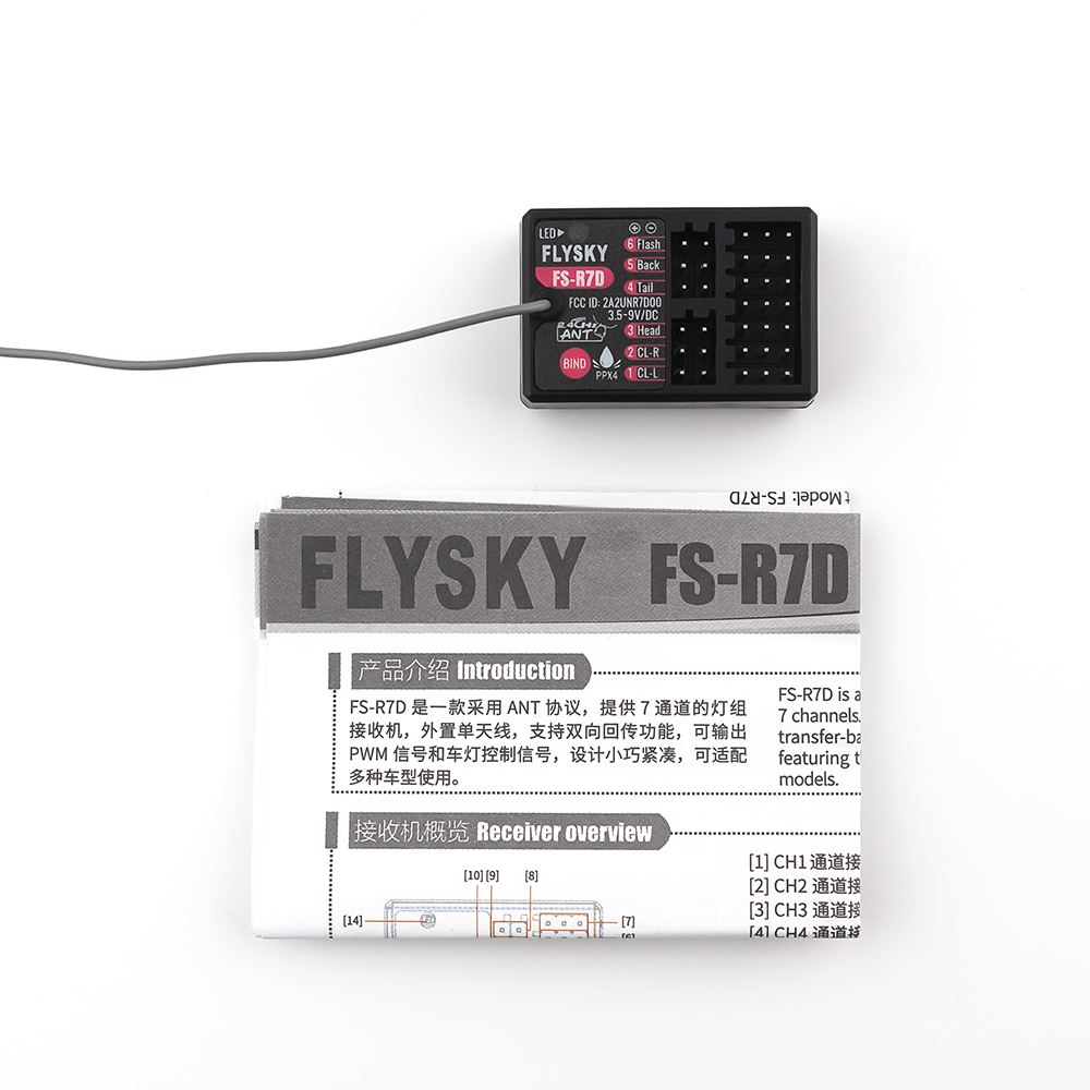 FlyskyFS-R7D24GHz7CHANTProtocolPWMPPMOutputLightGroupReceiverforFS-G7PTransmitter-1977009-5