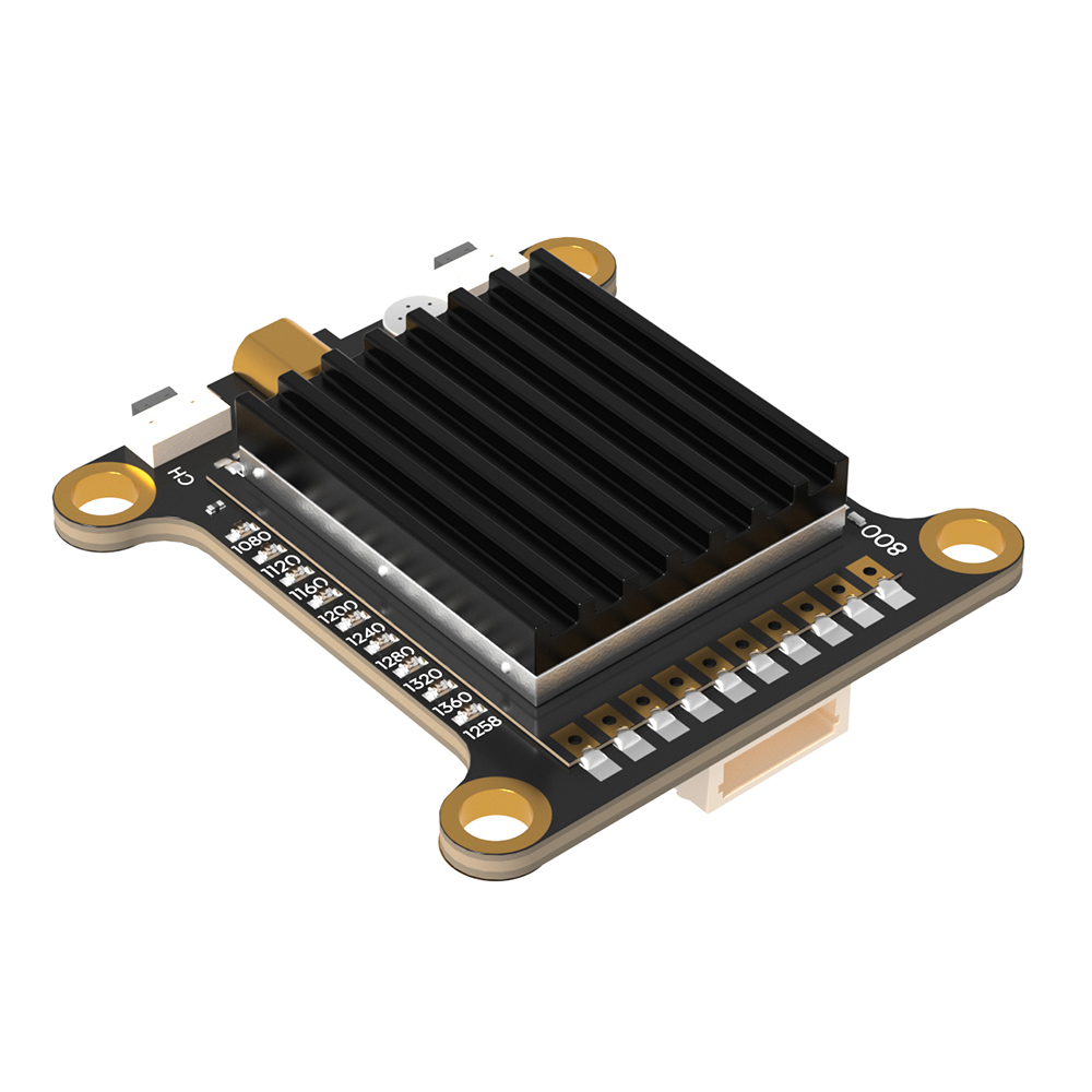 Flywoo1213GHz9CH25mW200mW800mWVideoTransmitterBuilt-inAGCMicrophoneMMCXVTX-1G3withDipoleSMAAntennafo-2002320-1