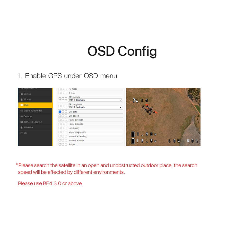 FoxeerM10Q2505883CompassGPSM10ChipBuilt-inCimaticAntennaforRCDroneFPVRacing-1986095-10
