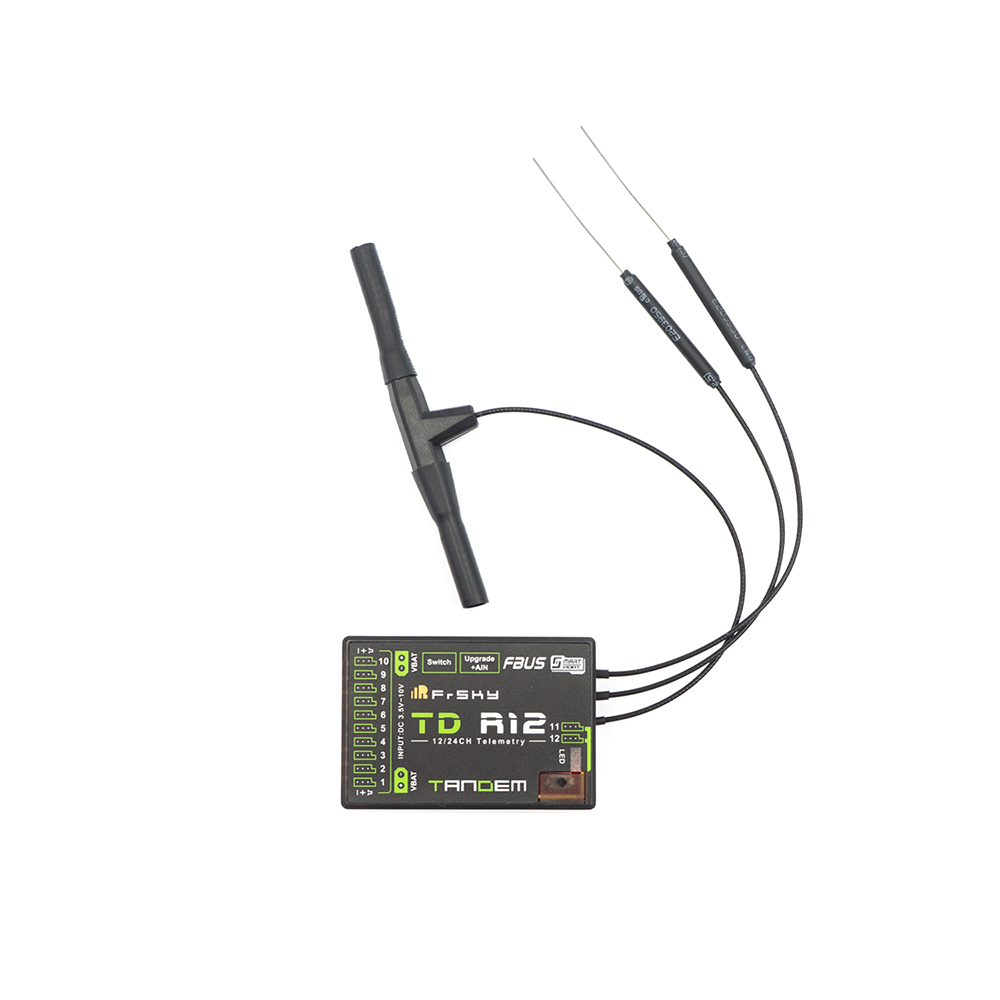 FrSkyTDR1224Ghz900MhzDualBand12CHLongRangeTelemetryTripleAntennaRCReceiverforFPVRCRacerDrone-1996252-2