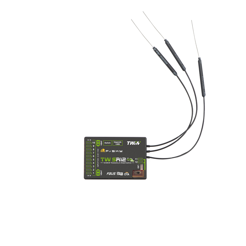 FrSkyTWSR12Dual24G1224CHADVStabilizerReceiverwithTripleAntennasDualXT30ConnectorsFBUSSPortPWMSBUSOut-1996467-2