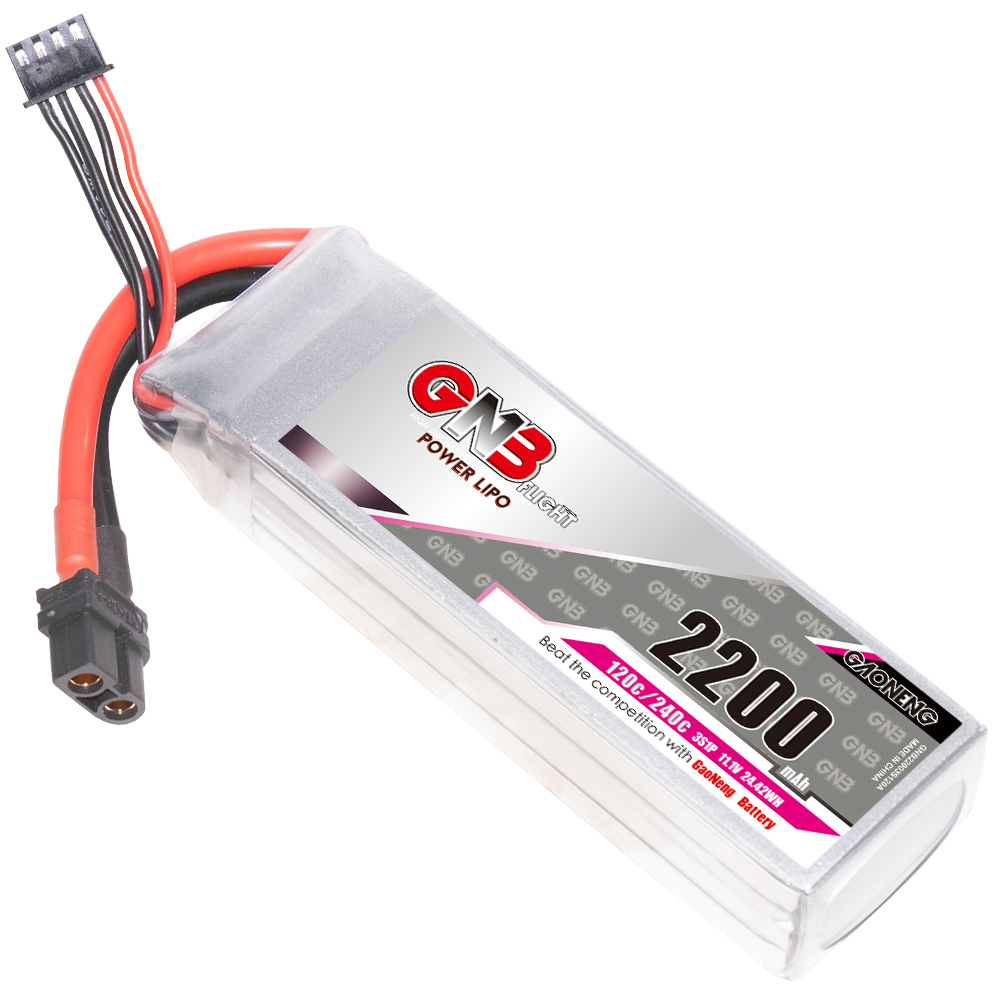 GAONENGGNB111V2200mAh120C3SLiPoBatteryXT60TPlugforRCCarVehiclesQuadcopter-2003364-6