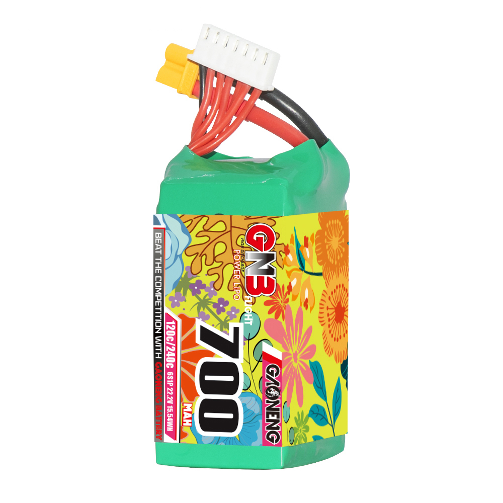 GAONENGGNB222V700mAh120C6SLiPoBatteryXT30Plugfor2to25InchRCDroneFPVRacing-2003219-3