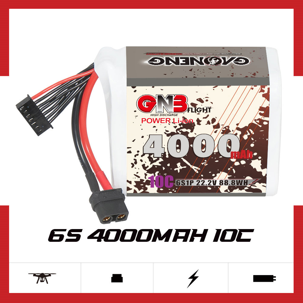GAONENGGNB6S222V4000mAh10CXT60Li-ionBatterymadewithLi-ionLithiumIon21700for300mm-380mmFPVLongRangeDr-1999012-1