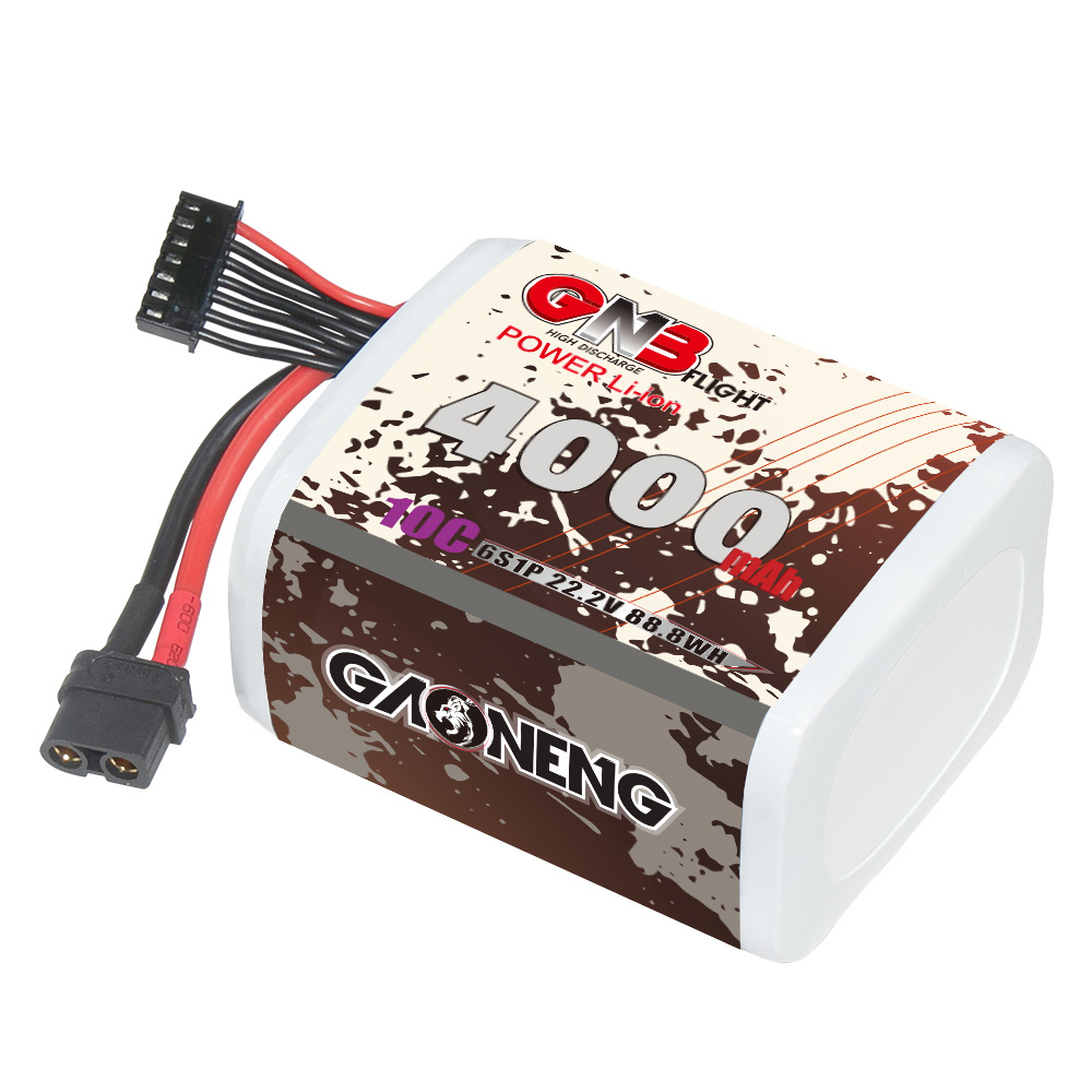 GAONENGGNB6S222V4000mAh10CXT60Li-ionBatterymadewithLi-ionLithiumIon21700for300mm-380mmFPVLongRangeDr-1999012-4