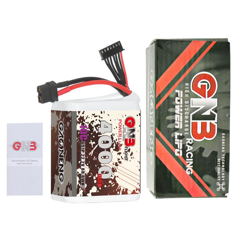 GAONENGGNB6S222V4000mAh10CXT60Li-ionBatterymadewithLi-ionLithiumIon21700for300mm-380mmFPVLongRangeDr-1999012-7