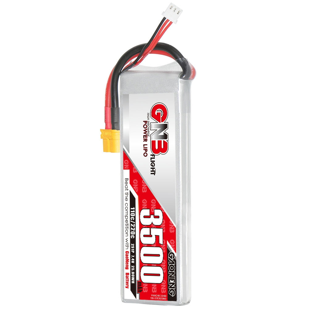 GAONENGGNB74V3500mAh110C2SLiPoBatteryXT60TPlugfor110ScaleOffRoadandOnRoadRCCar-2003724-4