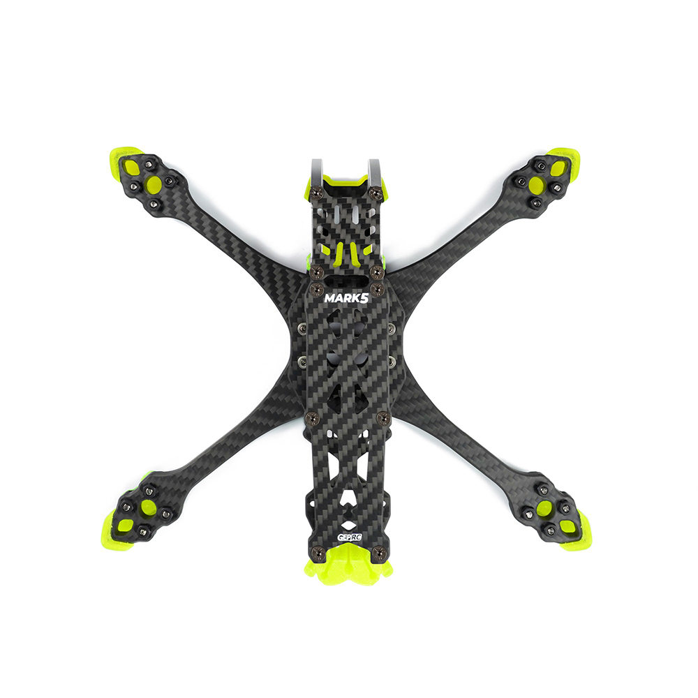 GEPRCGEP-MK5225mmWheelbase5mmArmThicknessCarbonFiberXTypeFrameKitforMark5HDRCDroneFPVRacing-1936019-6