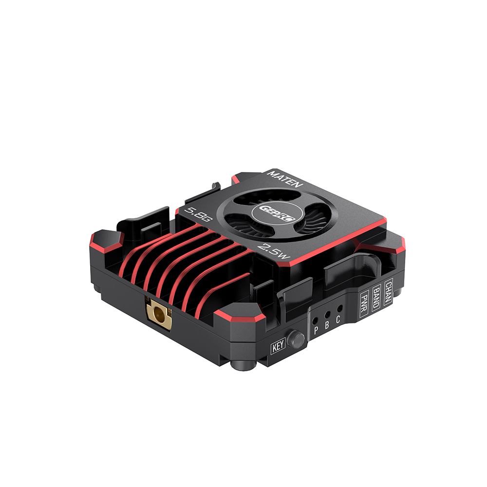 GEPRCMATEN58G48CHPit25mW200mW600mW1600mW2500mW25WVTXPROBuilt-inMicrophoneMMCXFPVTransmitterforRCDron-2003825-4