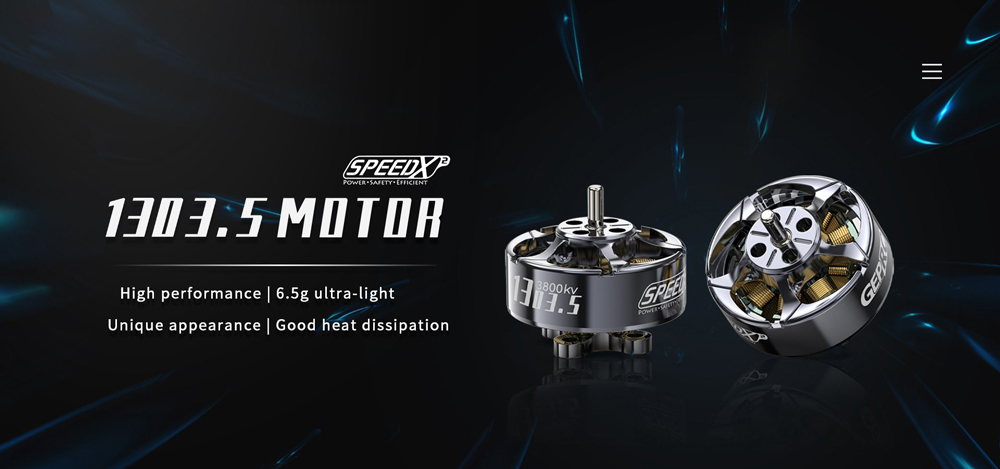 GEPRCSPEEDX2130355500KV2-4SBrushlessMotorforCinelog25Cinelog25DJIO3FPVRCRacingDrone-2005198-1