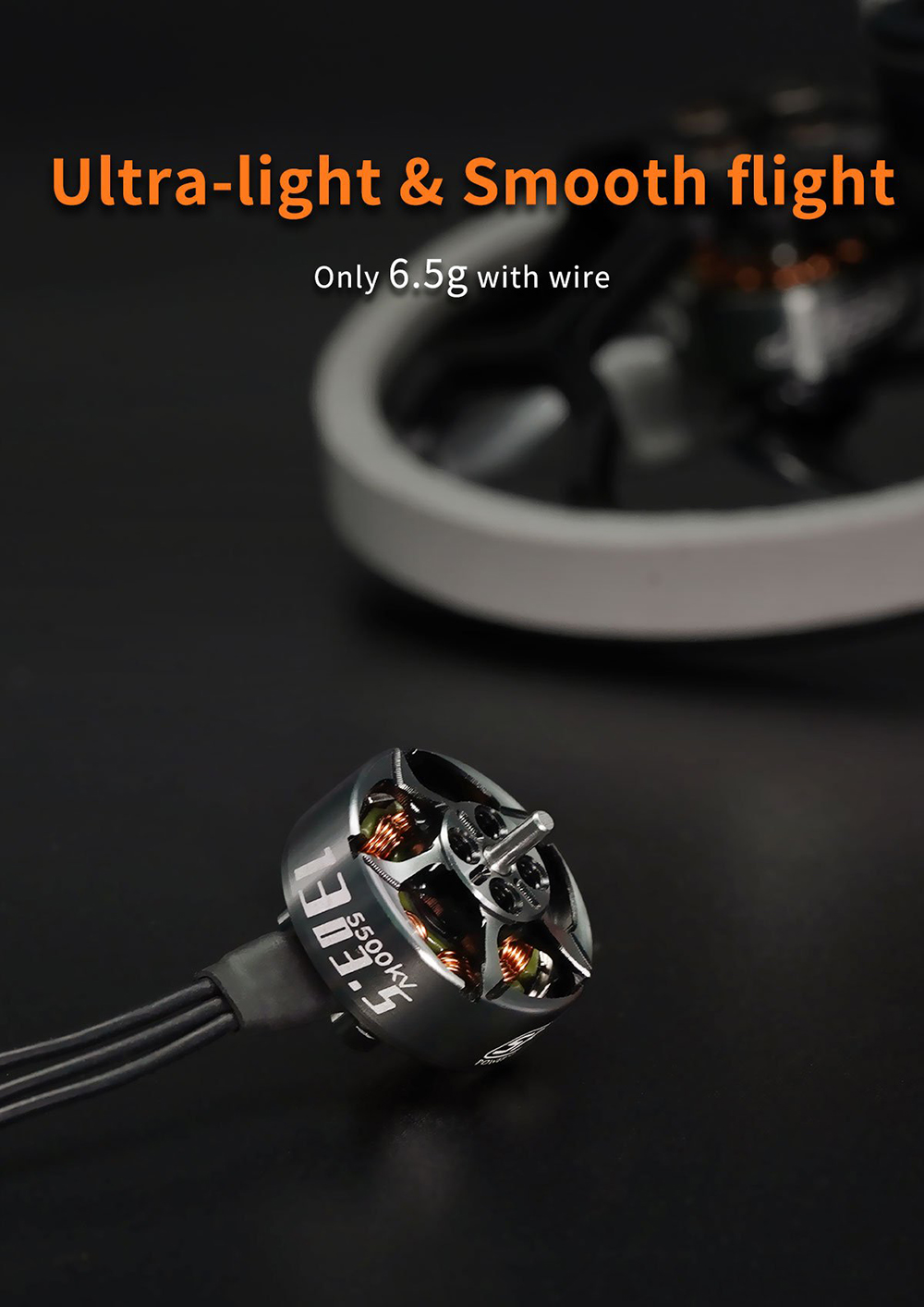 GEPRCSPEEDX2130355500KV2-4SBrushlessMotorforCinelog25Cinelog25DJIO3FPVRCRacingDrone-2005198-4
