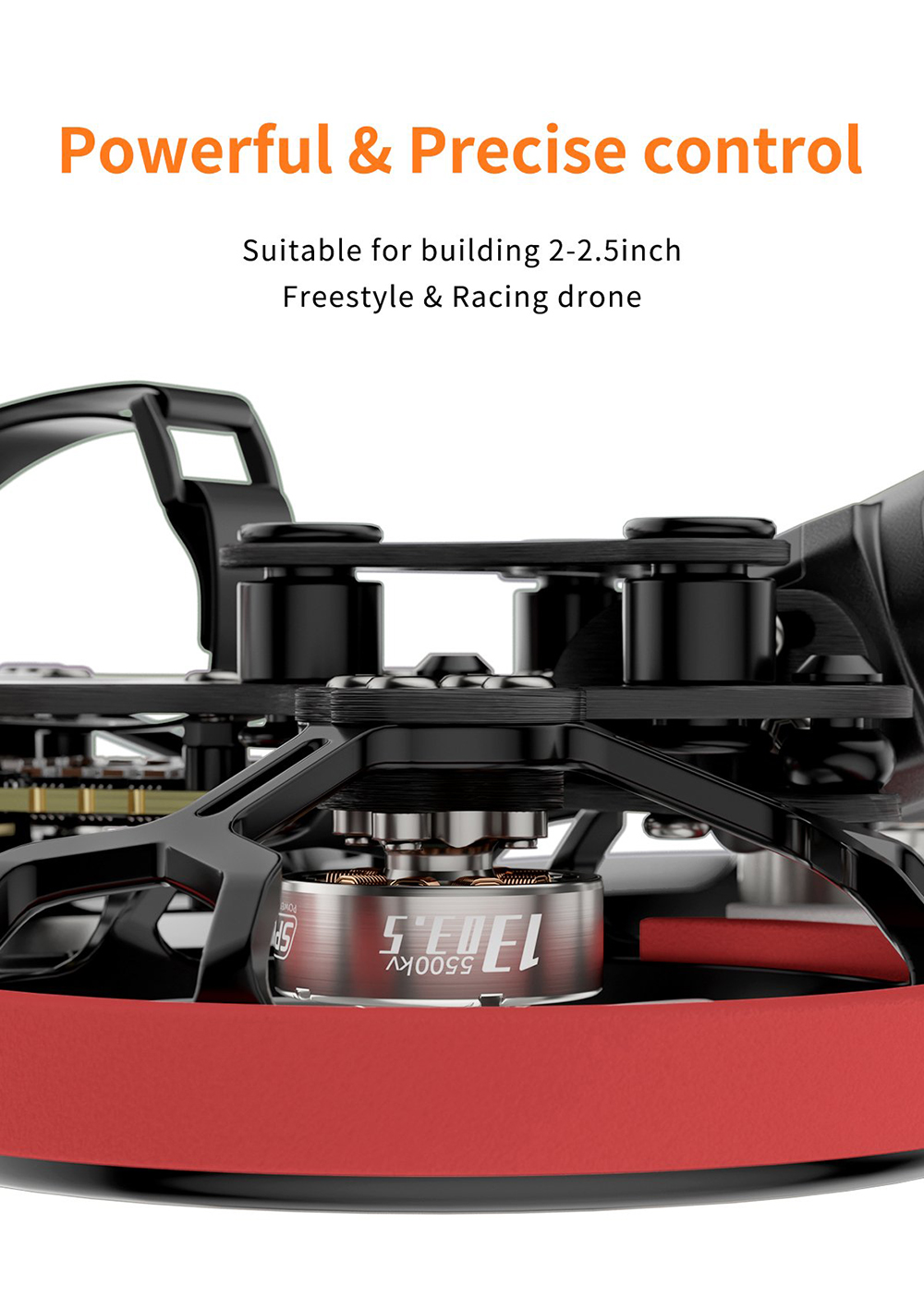 GEPRCSPEEDX2130355500KV2-4SBrushlessMotorforCinelog25Cinelog25DJIO3FPVRCRacingDrone-2005198-5