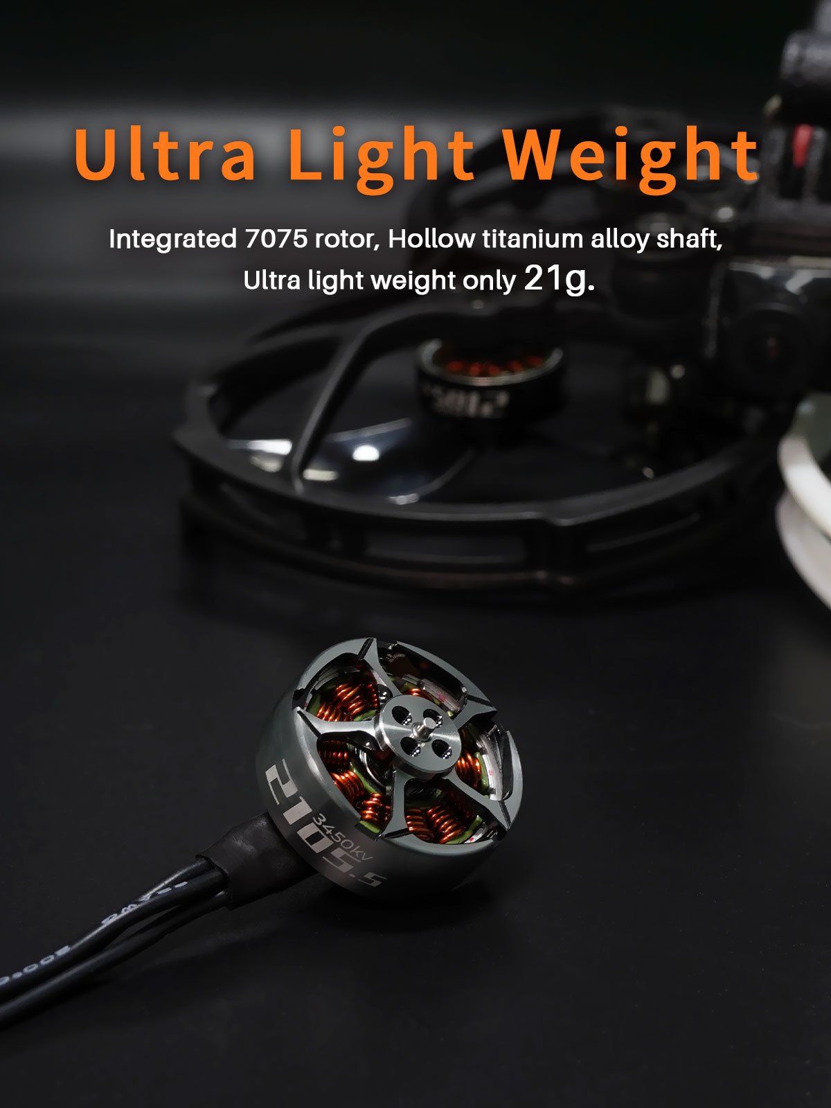 GEPRCSPEEDX2210552650KV3450KV3-4SBrushlessMotorforFPVRacingRCDrone-1949985-2