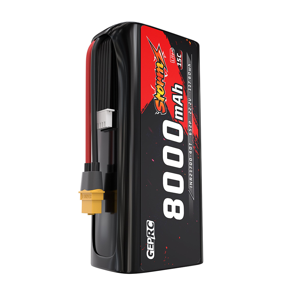 GEPRCStormIRT2170040T6S2P6S222V8000mAh15CLi-IonBatteryXT60Plugfor7Inchto9InchLongRangeFPVRacingDrone-1995276-1