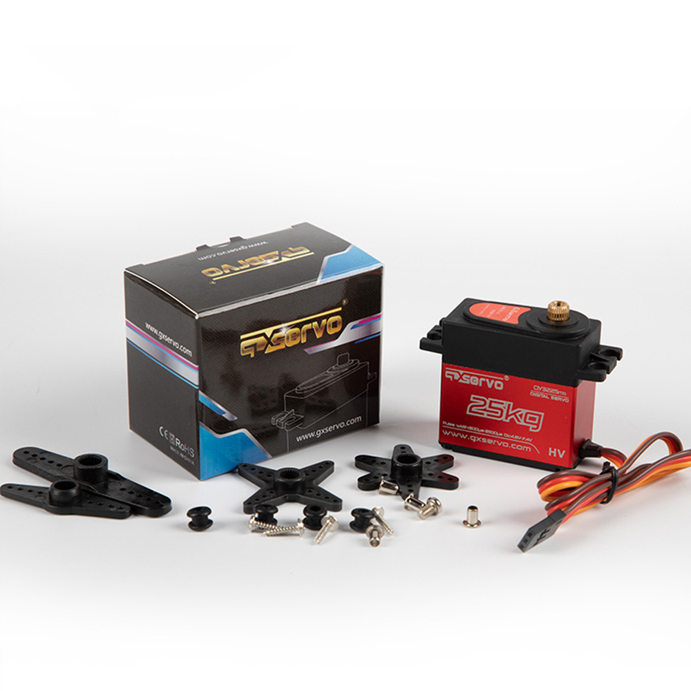 GXservo25kgQY3225MGHighTorqueDigitalServoSteeringGearRoboticSteeringGearforDIYRoboticRCCar-2004001-6