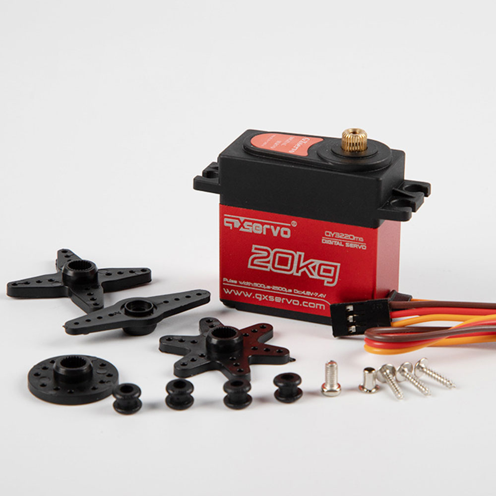 GXservoQY3220MG20KGHighTorqueDigitalServosteeringgearroboticsteeringgearforDIYRoboticRCCar-2007407-8