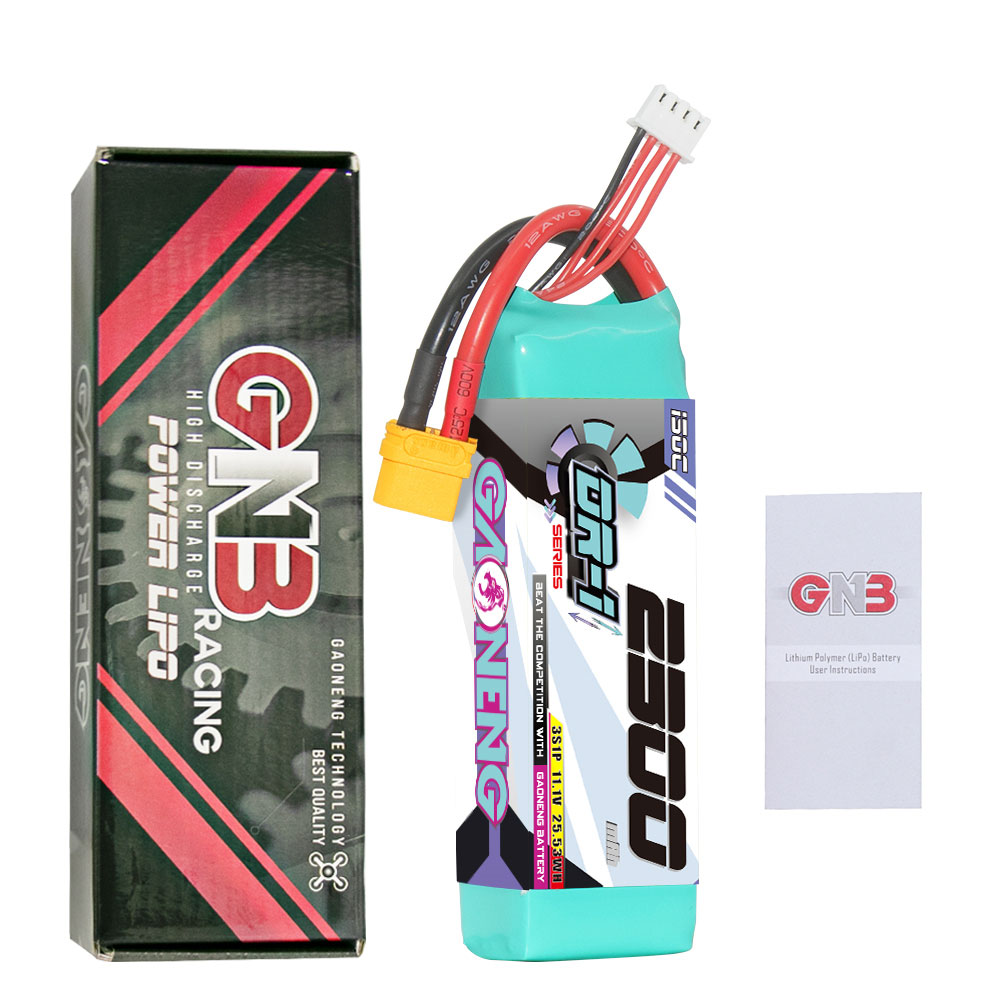 Gaoneng111V2300mAh150C3SLiPoBatteryXT60PlugTPlugfor112114116RCCars-1989105-6