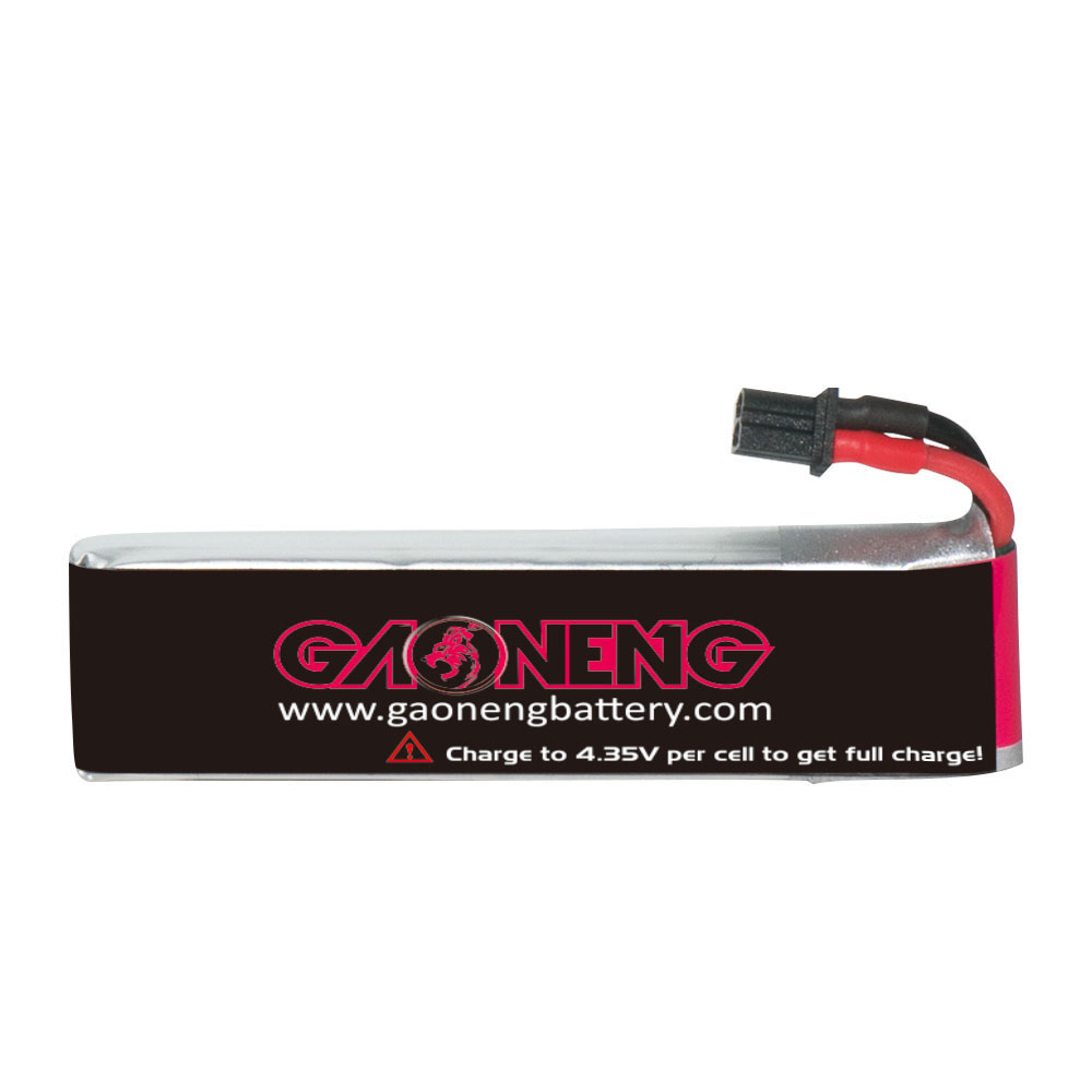Gaoneng38V720mAh100C1SLiHVBatteryA30PlugWithAdapterCableforHappymodelCrux3EmaxTinyhawkSBetaFPVBeta75-1989140-5
