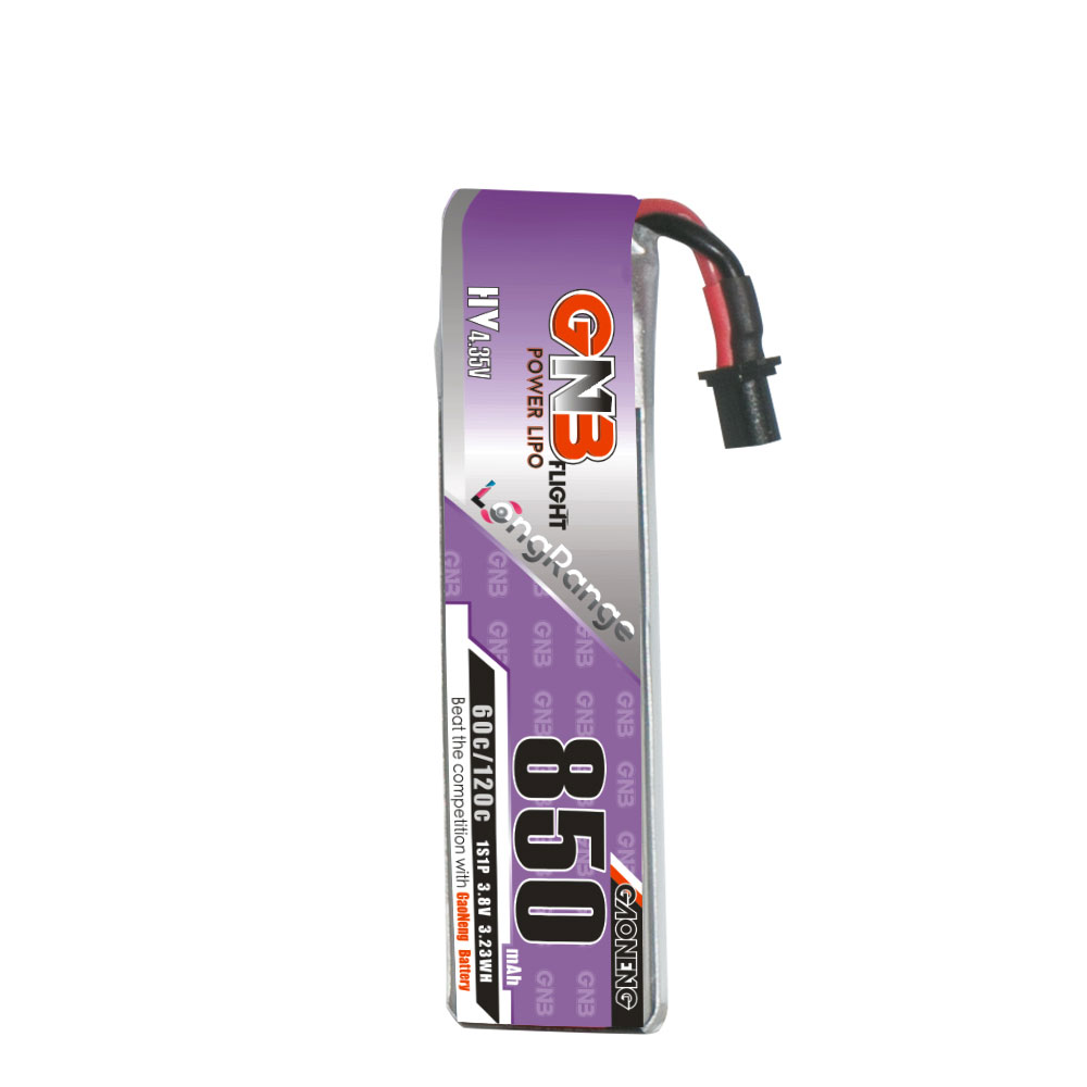 Gaoneng38V850mAh60C1SLiHVBatteryA30PlugforEmaxTinyhawkSBetaFPVBeta75X-1989135-3