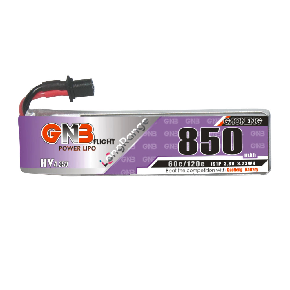 Gaoneng38V850mAh60C1SLiHVBatteryA30PlugforEmaxTinyhawkSBetaFPVBeta75X-1989135-4