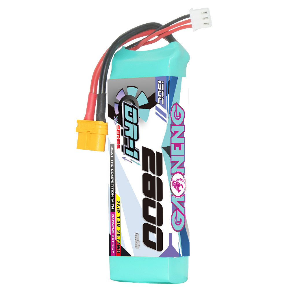 Gaoneng74V2800mAh150C2SLipoBatteryXT60PLUGTPLUGfor112114116RCCars-1989104-2