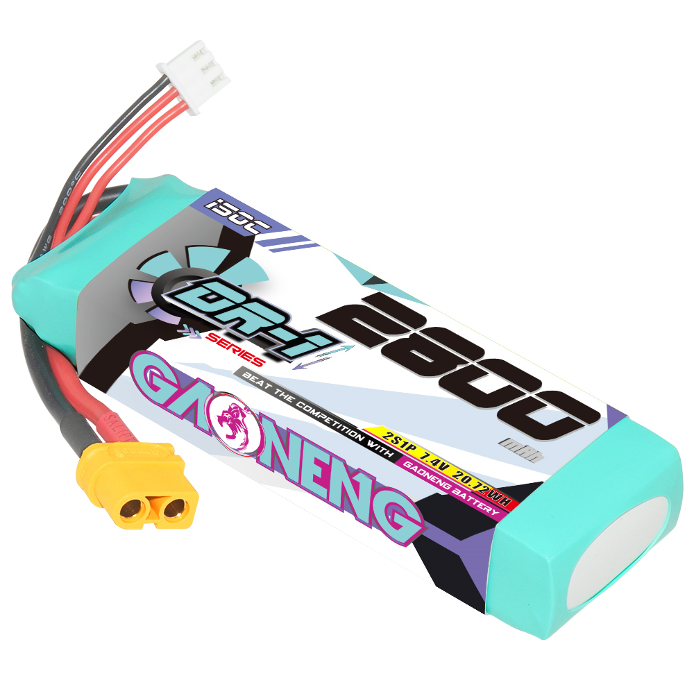 Gaoneng74V2800mAh150C2SLipoBatteryXT60PLUGTPLUGfor112114116RCCars-1989104-3