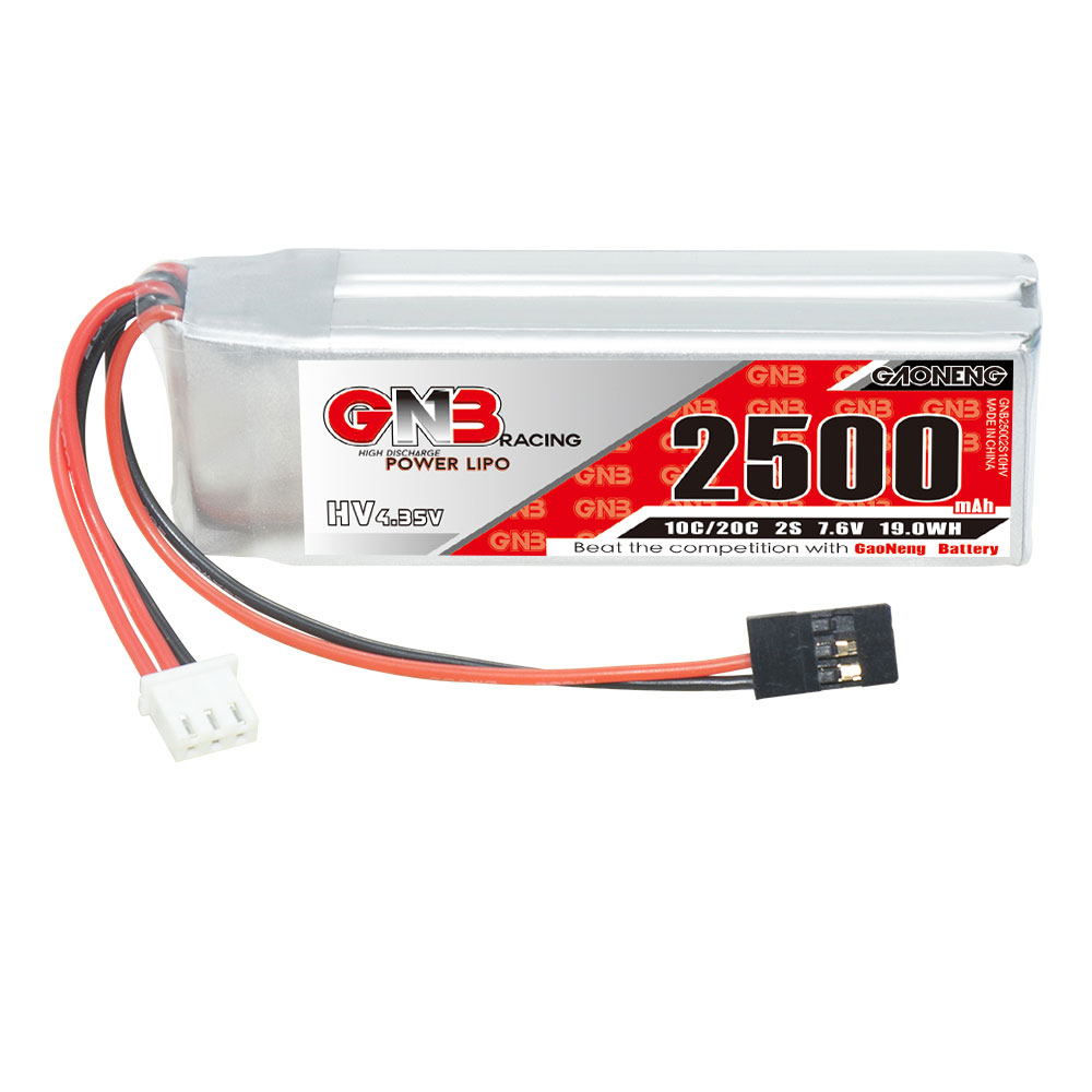 Gaoneng76V2500mAh10C2SLiHVBatteryJRPlugfor11018RCCar-1989046-1
