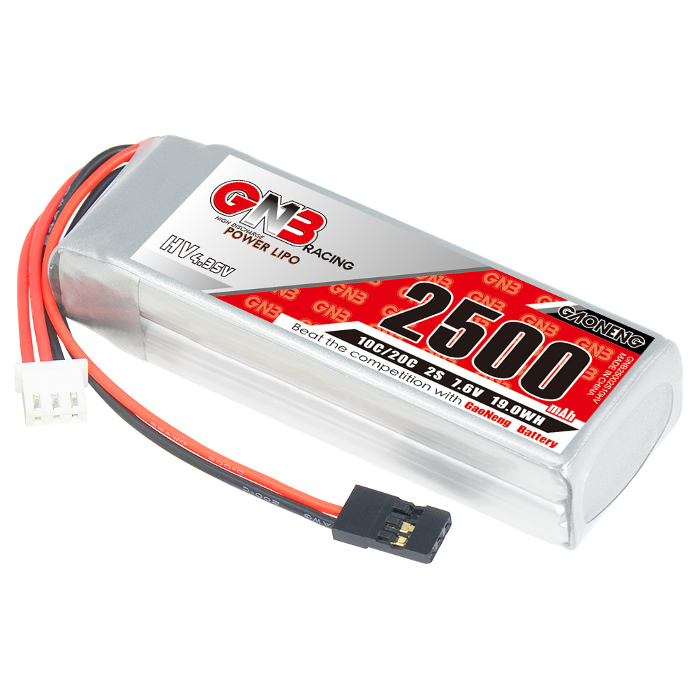 Gaoneng76V2500mAh10C2SLiHVBatteryJRPlugfor11018RCCar-1989046-2