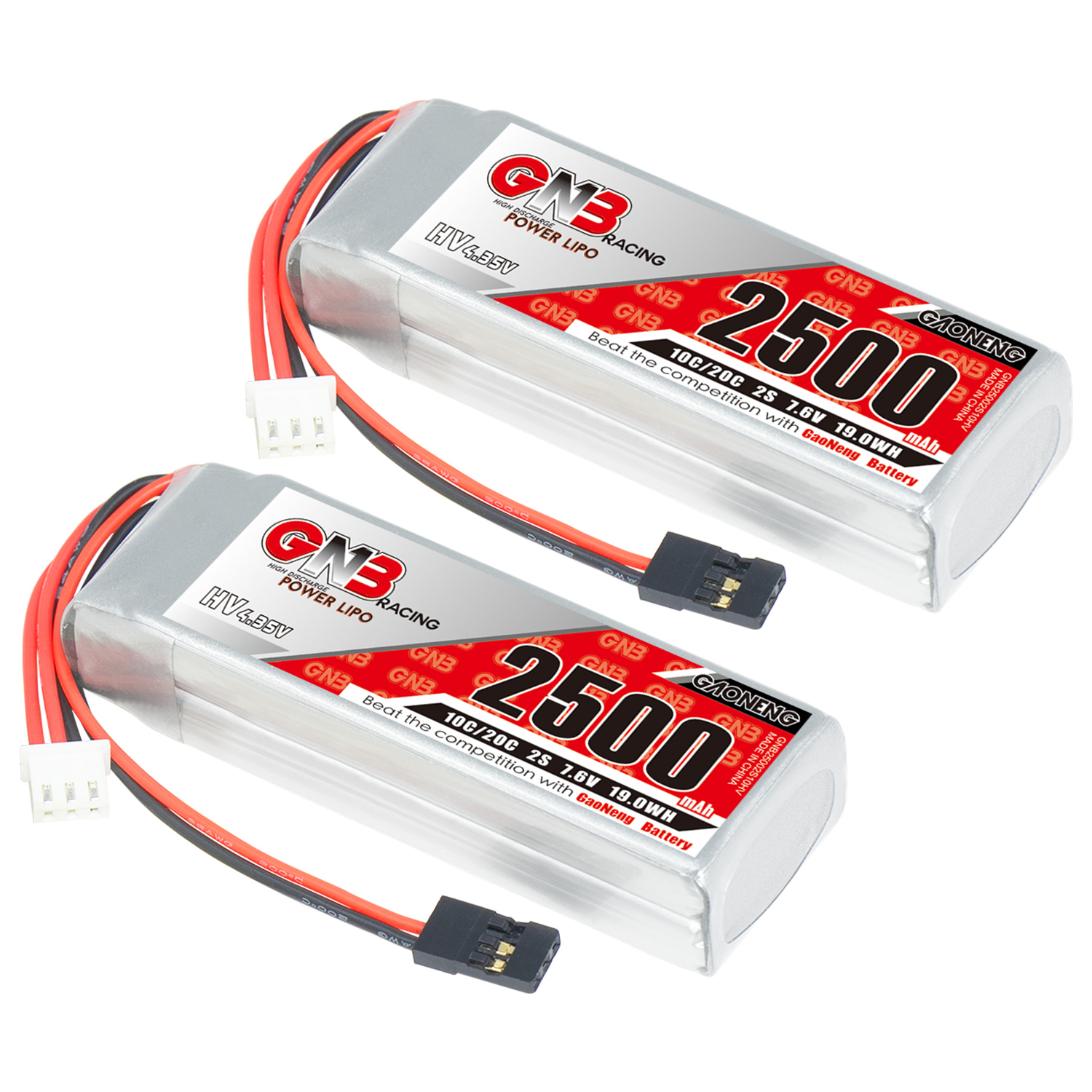 Gaoneng76V2500mAh10C2SLiHVBatteryJRPlugfor11018RCCar-1989046-4